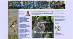 Desktop Screenshot of horiconbirds.com