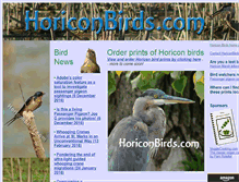 Tablet Screenshot of horiconbirds.com